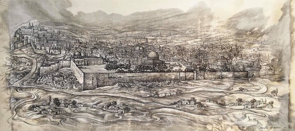 Карта Иерусалима