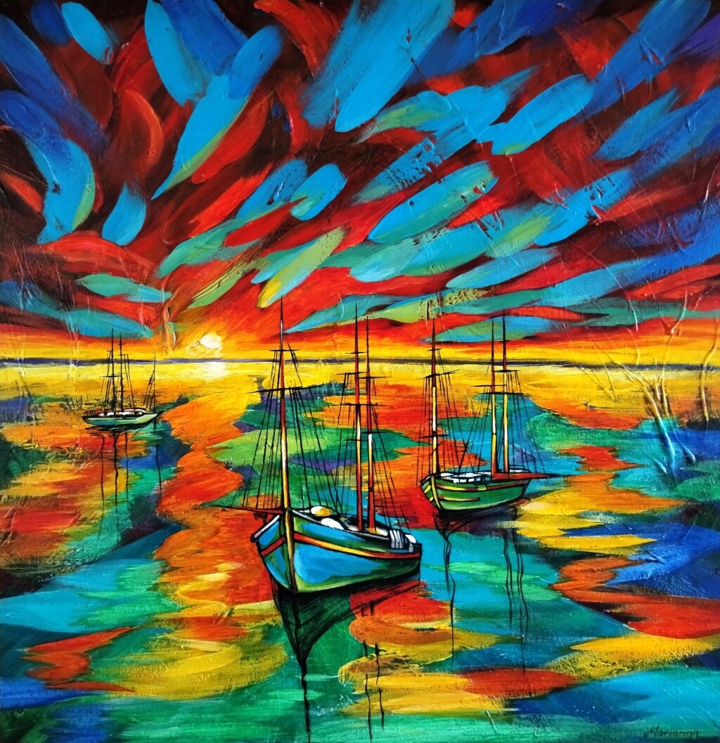 Морской закат