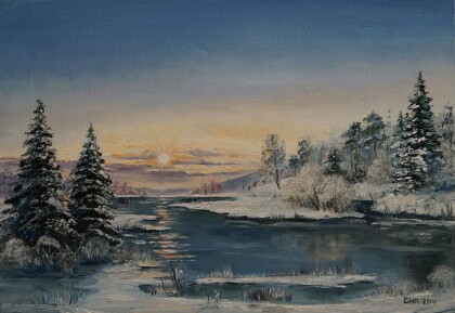 Зимний вечер