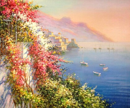 Вид на залив