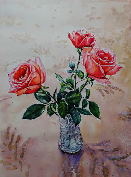 Скромный букет