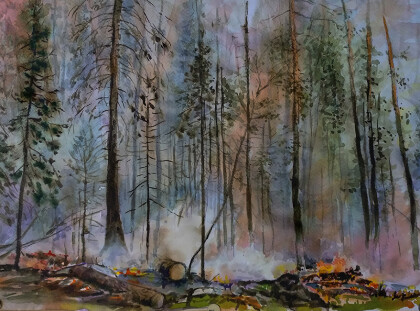 Лесной пожар