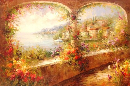 Вид с террасы