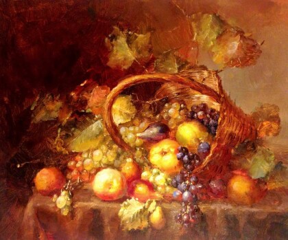 Корзина с фруктами