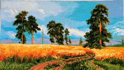 "Рожь" (по мотивам И.Шишкина)