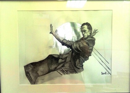 Застывшее экспрессивное спокойствие