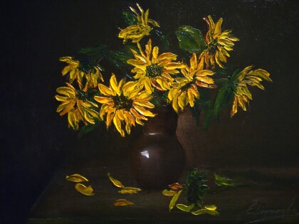 Подсолнухи