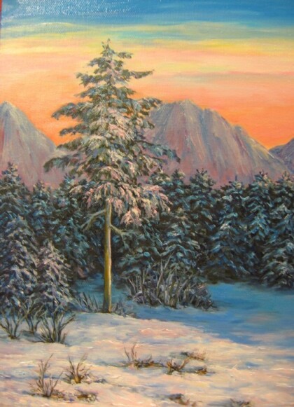 Северная зима