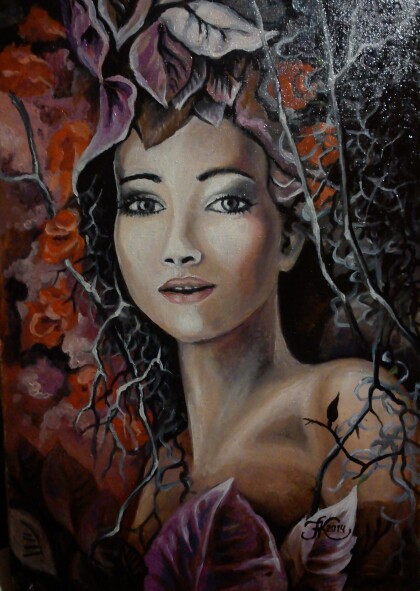 Девушка- Осень