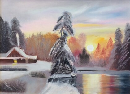 Зимний вечер