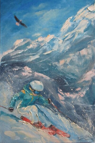 Высокогорный фрирайд.