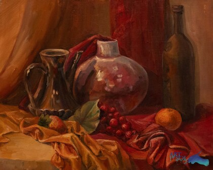 Гранатовый натюрморт