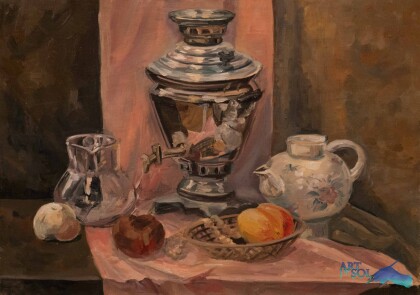 Натюрморт с самоваром