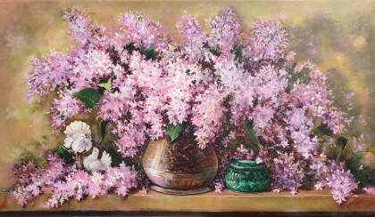 Роскошное кружево сирени