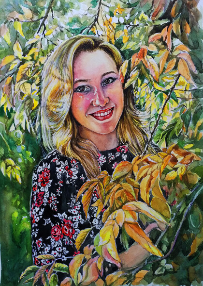 Солнышко - внучка