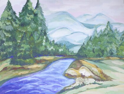 Горный пейзаж