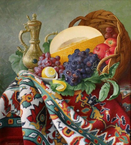 Натюрморт с ковром