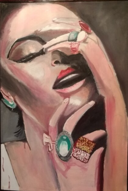 Лицо женщины