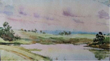 летнее утро