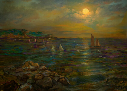 лунная морская тишина