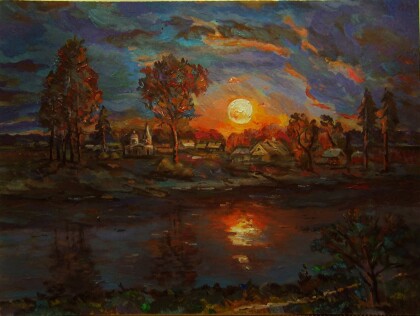 закат солнца