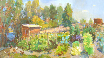 Во саду ли , в огороде