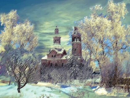 первый снег