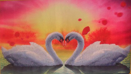 Два лебедя