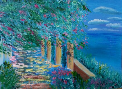 Среднеземноморский пейзаж