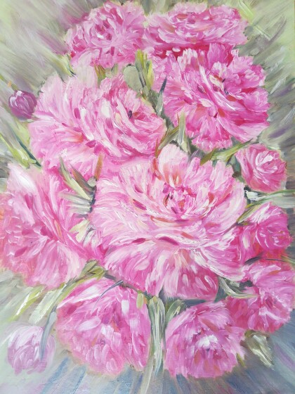 Весенние пионы