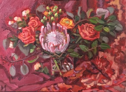 Красный платок