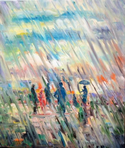 "Летний дождь моего детства"