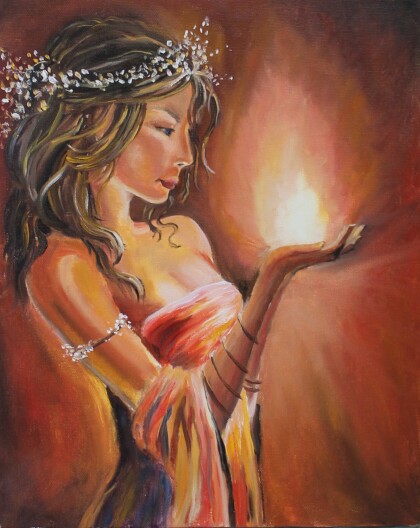 Хранительница домашнего очага.