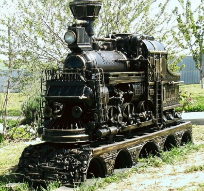 Паровоз мангал. prok-master. Анапа.