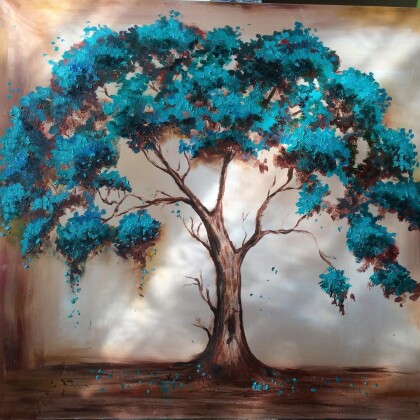 Голубое дерево