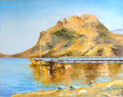 Кара-Даг. Солнце у причала.