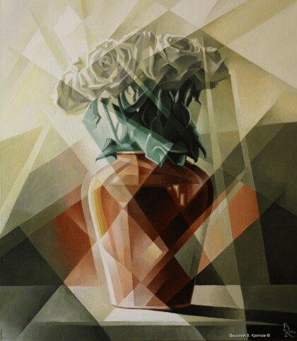 Август. Пост-кубофутуризм