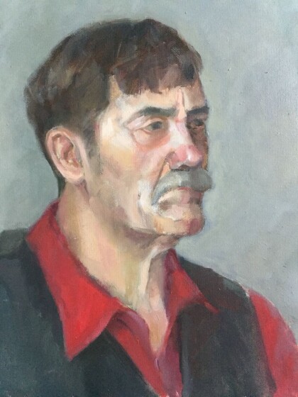 Портрет натурщика