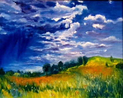 Июльская  гроза