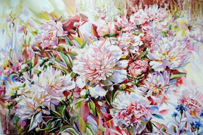 "В лучах солнца."