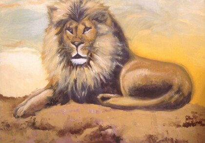 Лев. Саванна.