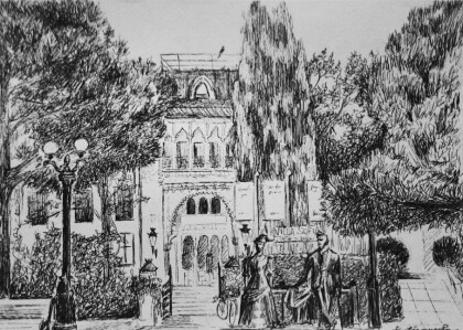 Дама с собачкой. Ялта