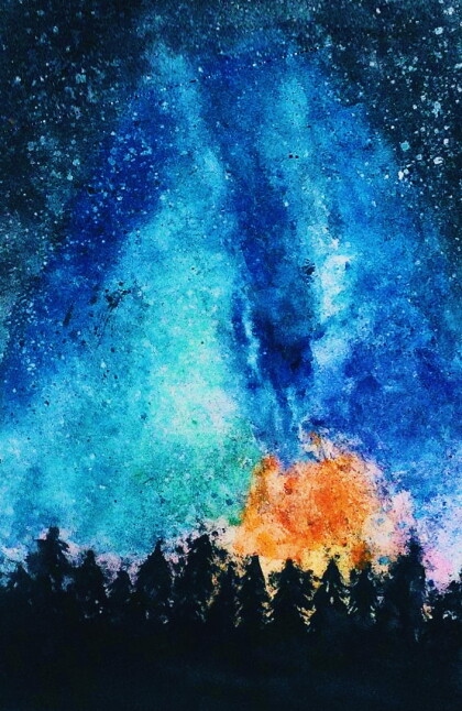 Горящее небо