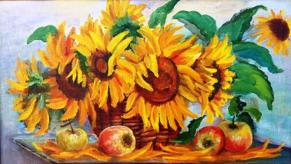 Подсолнухи