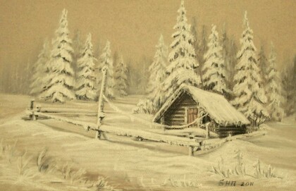 Избушка из сказки