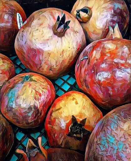 Яркие гранаты