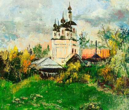 Плёс.Троицкая церковь