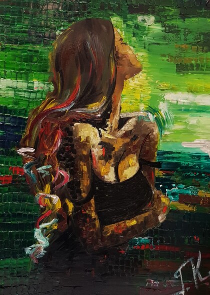 Черное платье