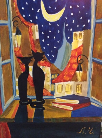 ночь... любовь...