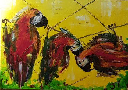 Яркие краски